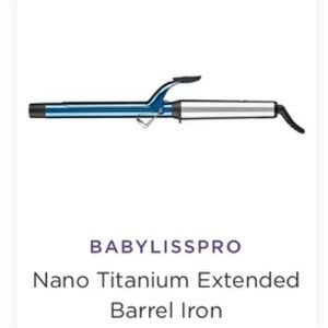 BABYLISSPRO
Nano Titanium Extended
Barrel Iron